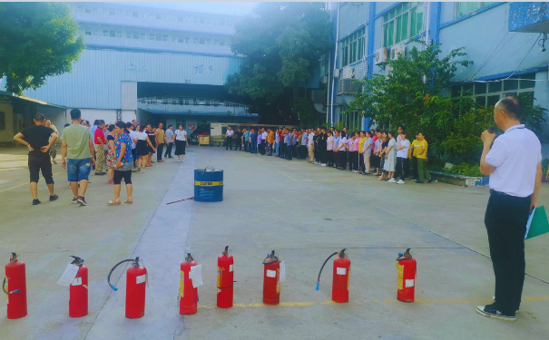 同進蝕刻消防演習(xí)