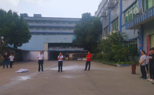 同進蝕刻消防演習(xí)